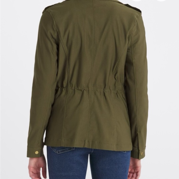 Olive Green Women's Jacket - Picture 4 of 14